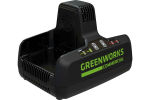 Быстрое зарядное устройство GREENWORKS G82C2 82 V на 2 аккумулятора   2939007