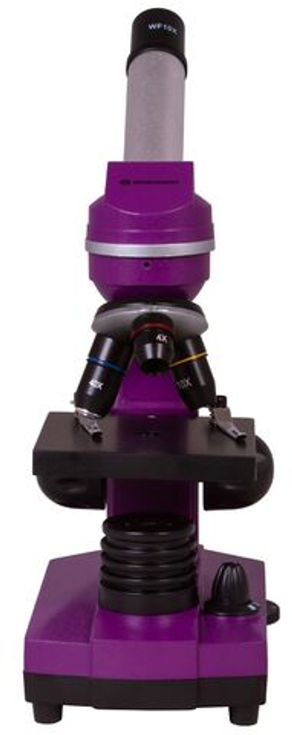 Микроскоп Bresser Junior Biolux SEL 40-1600x, фиолетовый