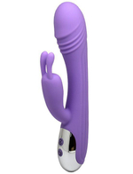 Сиреневый вибратор-кролик Arya - 19,9 см. (Цвет: сиреневый)