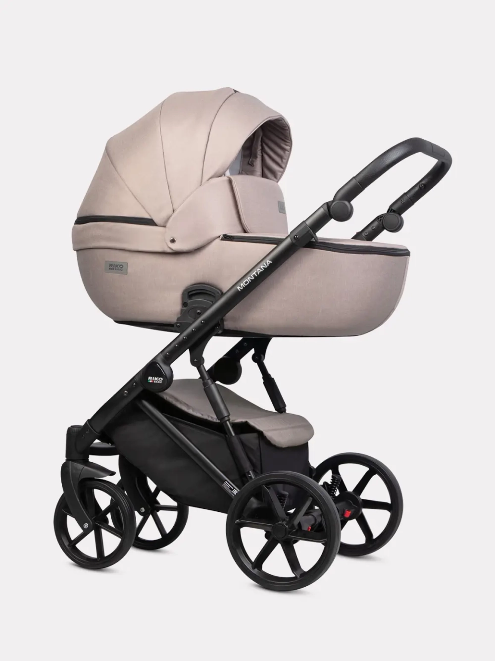 Коляска 2 в 1 Riko Basic Montana цвет 50 Beige (бежевый)