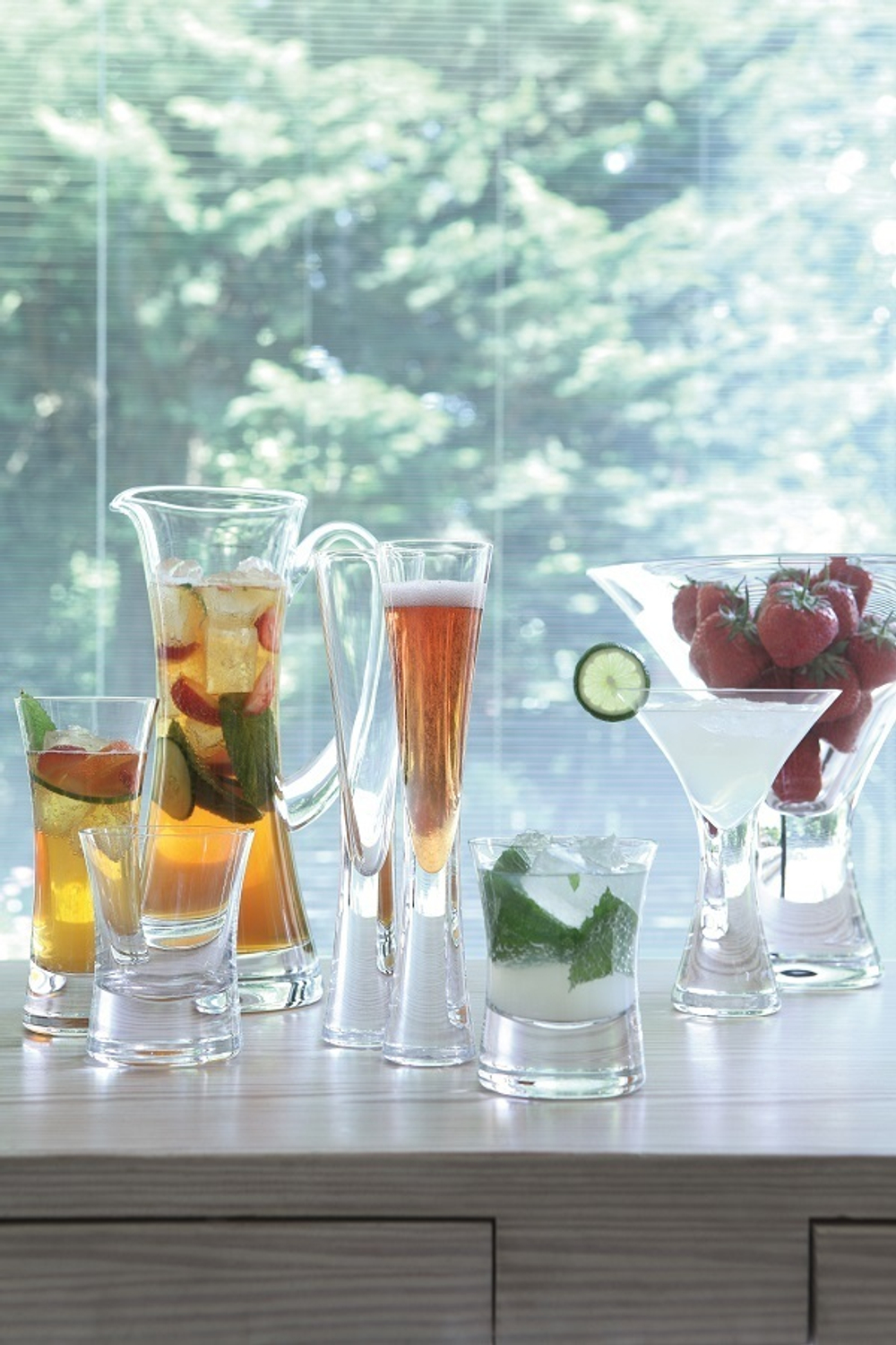 Набор из 2-х бокалов для коктейлей Moya 300 мл