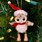 Зверёк в колпачке, ёлочное украшение