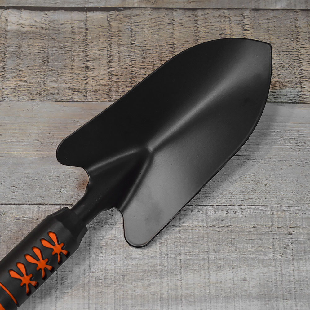 Совок посадочный широкий с телескопической ручкой 71*9см, пластик ABS, металл