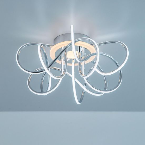 CL229A151E Джемини Хром Смарт RGB Св-к Люстра