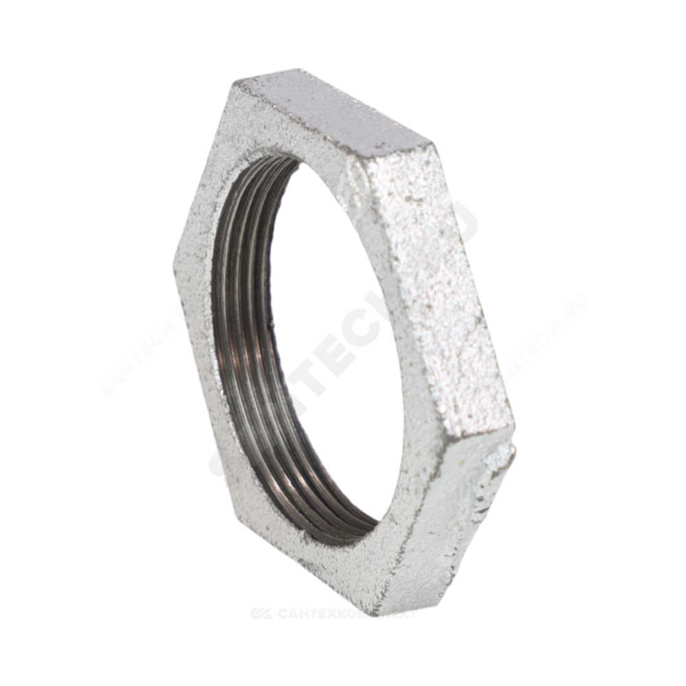 Контргайка чугун оц Ду 25 (1") Fittex