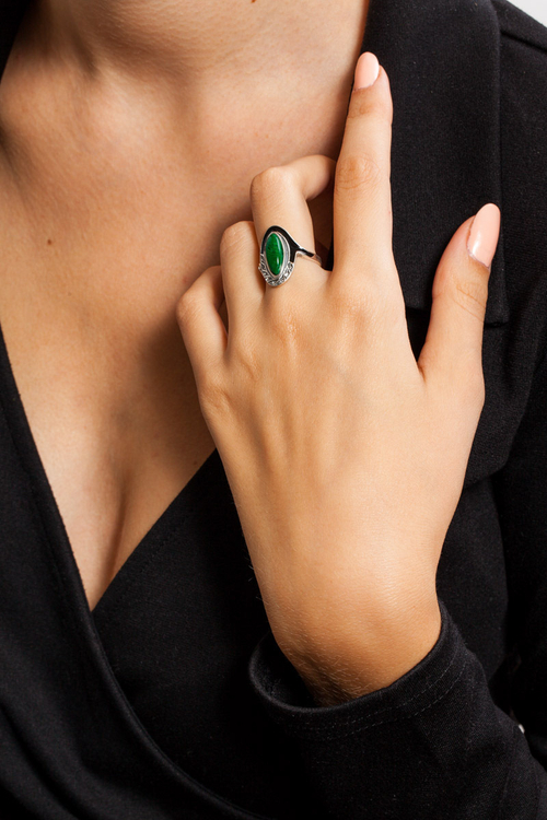 "Соперница" кольцо из коллекции "Самоцветы"