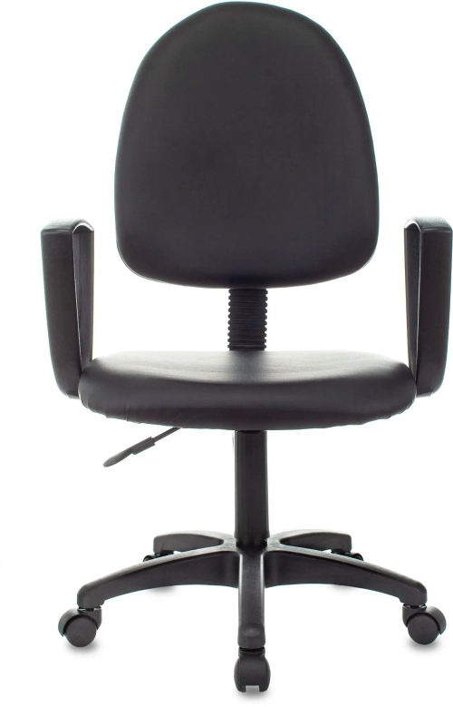 Кресло Бюрократ CH-1300N черный Престиж+ эко.кожа крестов. пластик