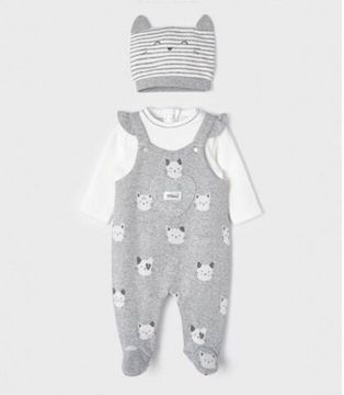 Полукомбинезон детский Mayoral Newborn Серый