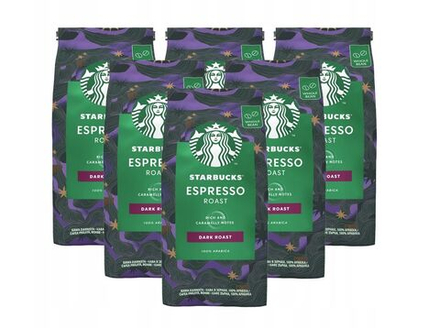 Кофе в зернах Starbucks Espresso Roast Dark Roast 200 г * 6