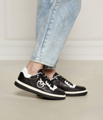 Кожаные кроссовки mandy Pinko - черный(SS0049 P001)