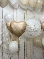 Воздушные шары на выписку для девочки №8971