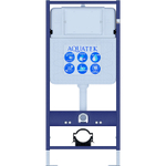 Комплект унитаза с инсталляцией Aquatek Set Aquatek Классик cm-009 4в1 с сиденьем Микролифт и Белой клавишей смыва