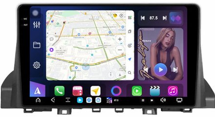 Магнитола для Москвич 3 и JAC JS4 2022-2024 - FarCar GX9-9594 монитор 9.5" 2K QLED на Android 14, TS20, 6+128Гб, CarPlay, 4G SIM-слот