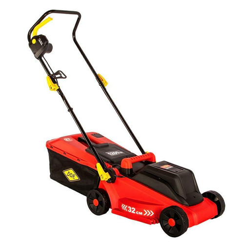 Газонокосилка электрическая DDE LME 3313 (шир 33 см 1,3 кВт выс 20-65 мм сборник)