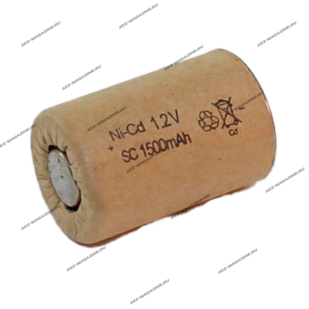 Элемент питания для ремонта АКБ: 1,2V, 1,5A, L=33мм