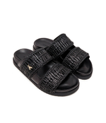 Кожаные шлепанцы Patrizia Pepe - черный(2X0092 L109)