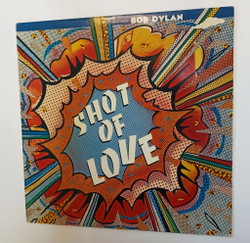 Винтажная виниловая пластинка LP Bob Dylan Shot Of Love (Germany 1981)