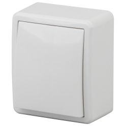 Выключатель ЭРА Эксперт 11-1202-01 с подсветкой 10АХ-250В IP20 ОУ белый | Эра Эксперт