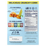 Love Corn, вкусная хрустящая кукуруза, с морской солью, 9 пакетиков по 20 г (0,7 унции)