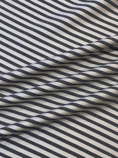 Вискоза с ацетатом и люрексом Max Mara в черно-белую полоску