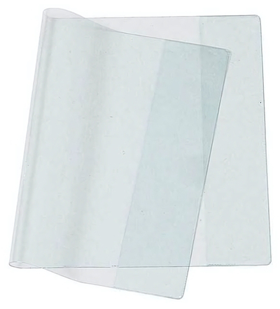 Обложка для дневников 242*354мм. "Супер" и пропись "Дрофа" Просвещение ПВХ прозр. (БрУпак)