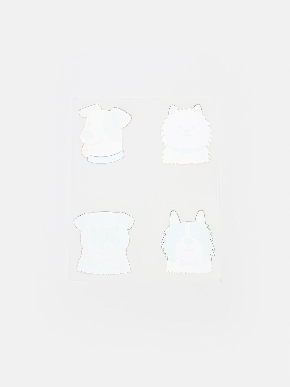 Термонаклейка для одежды "Верные друзья" 4 шт