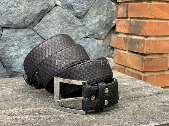Мужской ремень из питона AC-80