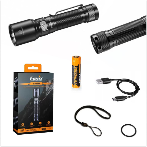 Фонарь Fenix C6 V3.0 1500 люмен