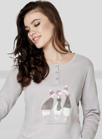 Пижама Goose из интерлока (Размер: S) (Цвет: сиреневый)