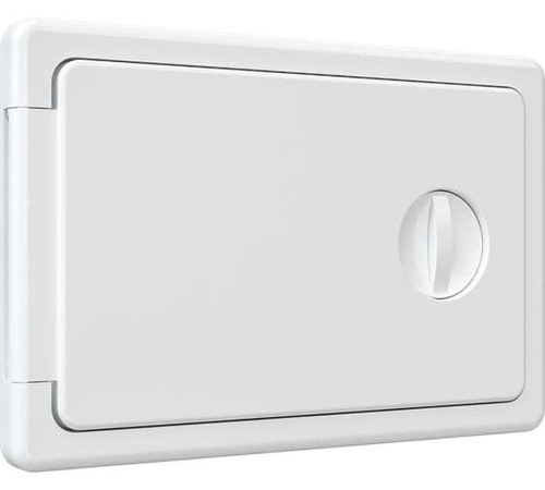 Люк-дверца 150х100 ревизионная с ручкой-задвижкой АБС ЛТ1510П