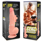 Фаллоимитатор Bior toys «СЕКС ИНСТРУКТОР», на присоске, 22 см