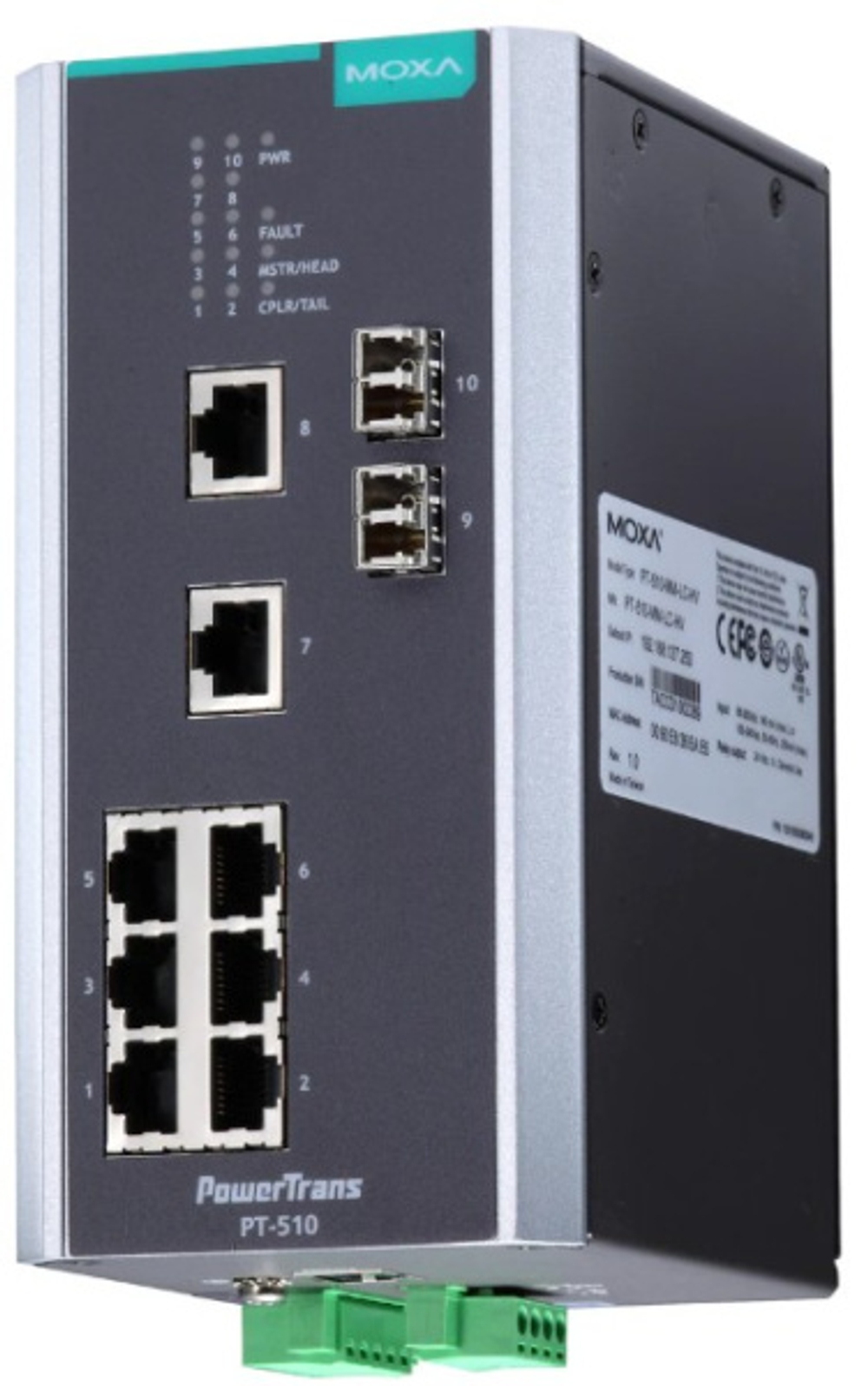 Коммутатор управляемый MOXA PT-510-MM-LC-24