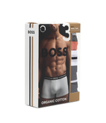 Трусики-боксеры 3шт. BOSS BLACK - оранжевый(50495472)