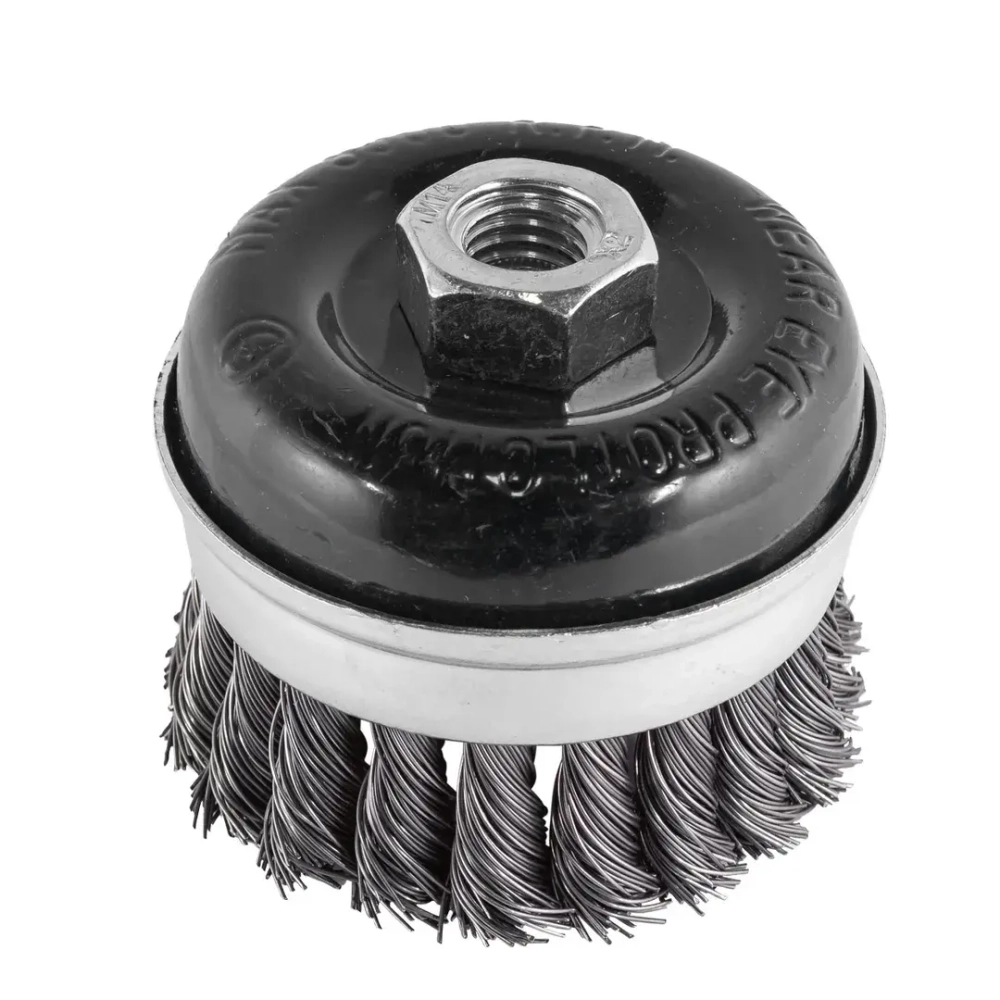 Кордщетка чашеобразная 75мм RockForce##Rock FORCE RF-BWG103