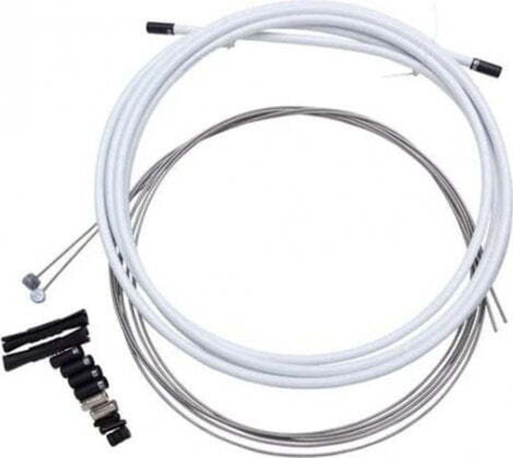 Набор рубашек и тросиков тормоза Kore Compressionless Brake Cable 3m/5 мм White (KBCKP05300SSWAT)