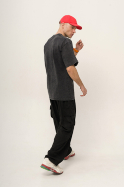 Брюки KUL'TURA Velveteen Cargo Черный