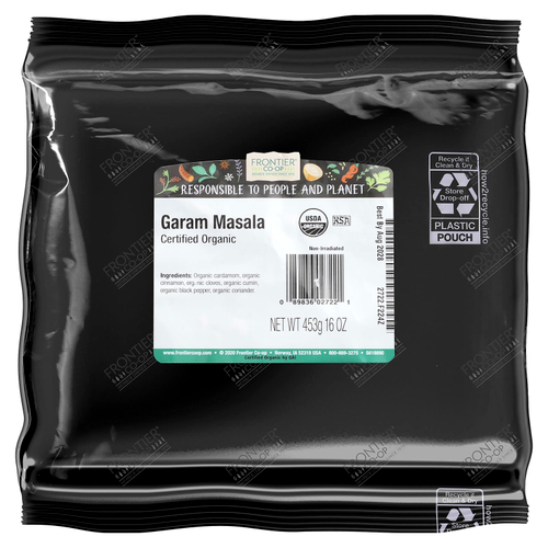 Frontier Co-op, Organic Garam Masala, 16 oz (453 g)