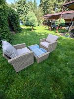 Комплект мебели из искусственного ротанга Сантьяго Balcony Set Greige
