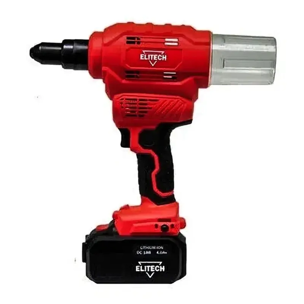 ELITECH ПЗА 18БЛ (E2208.004.01) аккумуляторный заклепочный пистолет 198045