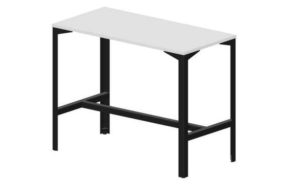 Высокий стол 138х68х105см, столешница 2,5см