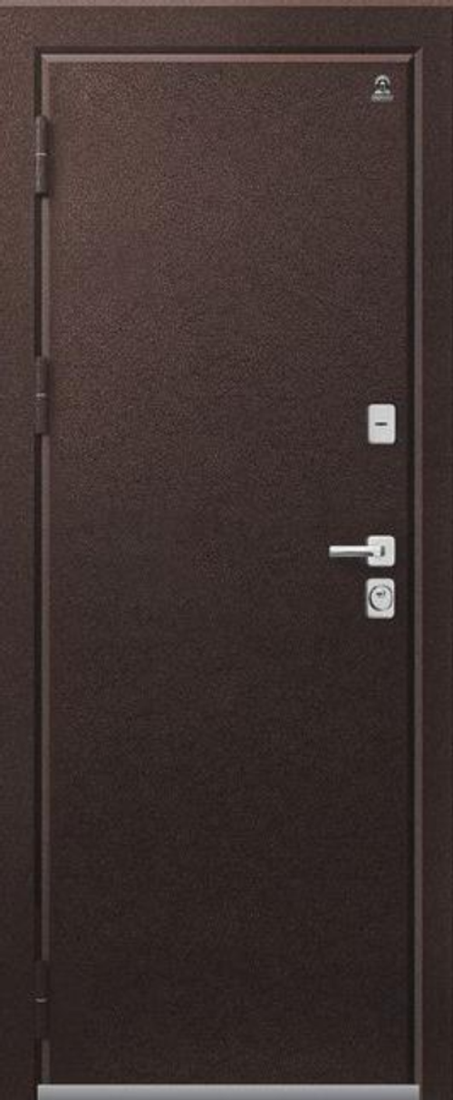 Стальная дверь Т-4 Шоколадный муар