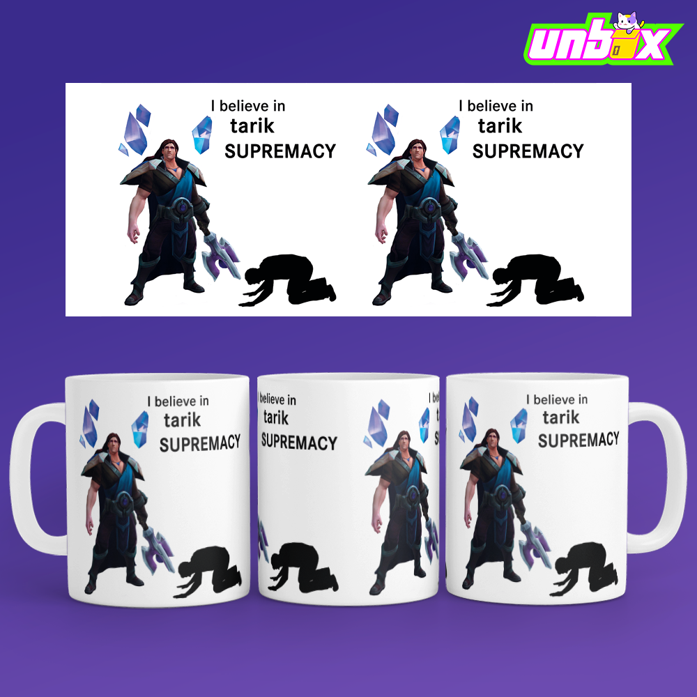 Кружка Taric supremacy Тарик League Of Legends Лига Легенд