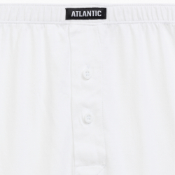 Мужские трусы боксеры белые набор 2в1 ATLANTIC Basic Man 2BMB-003