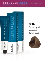 Крем-краска ESTEL PRINCESS ESSEX 8/76 Светло-русый коричнево-фиолетовый (Дымчатый топаз) 60 мл