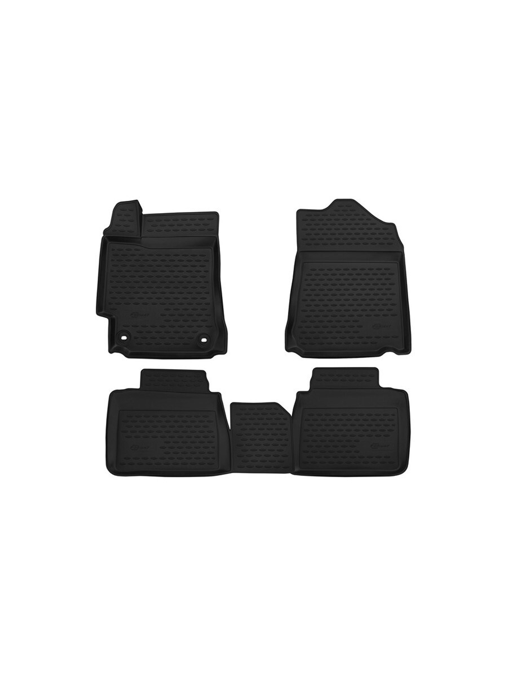 Коврики в салон для, TOYOTA Camry Wide Body (XV50), АКПП 2011-2018, 4 шт. (Повышенная устойчивость, повышенная из FORMAT.3D.48.63.210K