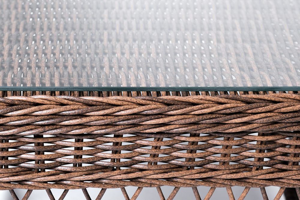 "Асти" лаунж-зона из искусственного ротанга на 4 персоны, цвет коричневый