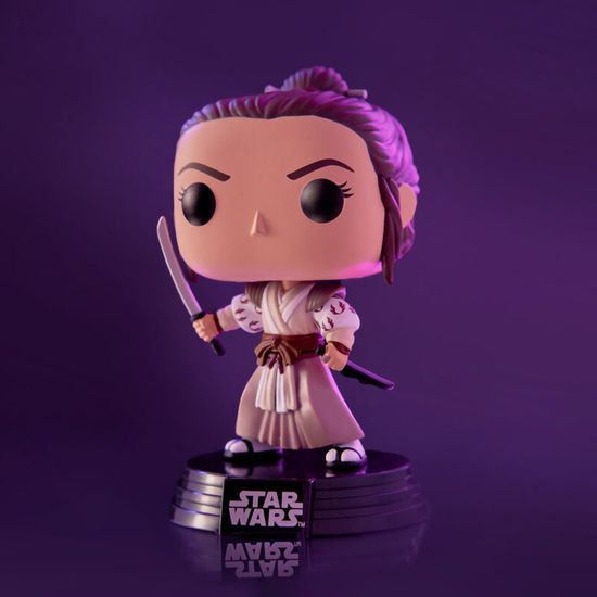 Фигурка Funko POP! Bobble Star Wars SWI Convention Rey Skywalker (Exc) (774) 85190 / Фигурка Фанко ПОП! по мотивам вселенной "Звездные войны", Рей Скайуокер