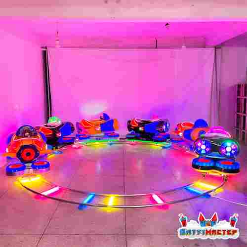 Аттракцион рельсовый для детей «КосмоДрайв», 6 кабинок