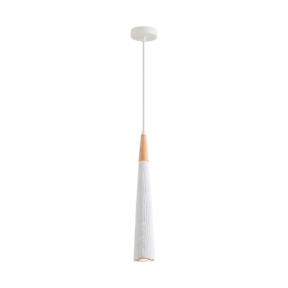 8352/1C SUSPENTIONI LN26 325 белый/бежевый, металл/дерево/цемент Подвес GU10 LED 5W 220V EOLIANA