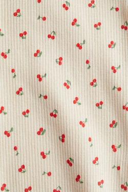 H&M Хлопковые легинсы-клеш, кремовый